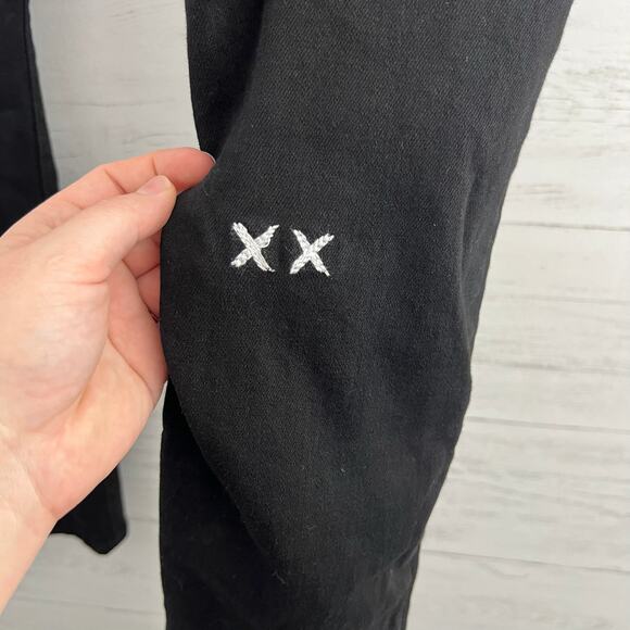 Cult of Individuality Black Distressed Slim Jeans Size 42 - Picture 7 of 12